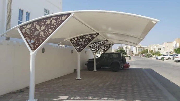 مظلات سيارات كابولي الرياض