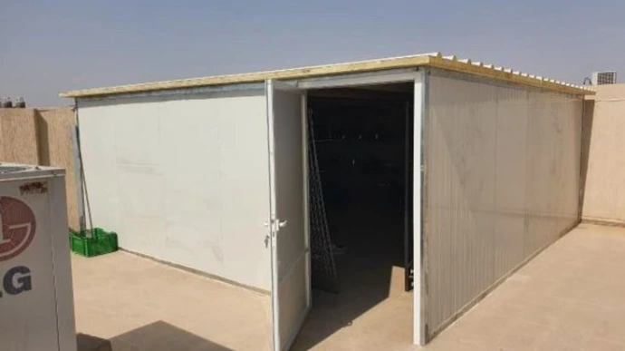 غرفه ساندوتش بانل بالسطح الرياض