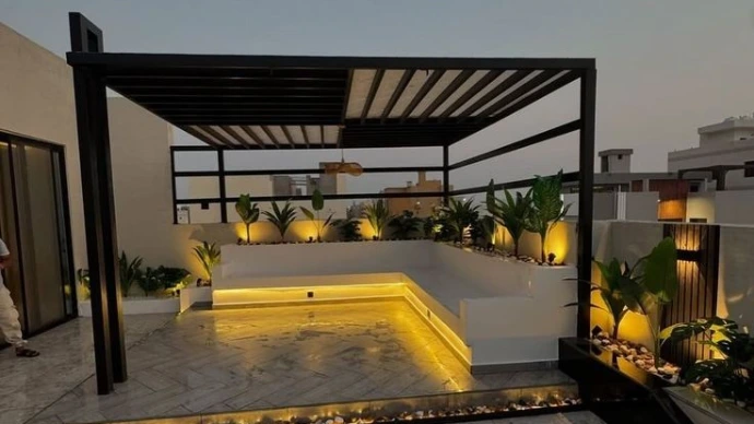 برجولات وجلسات خارجية بالرياض
